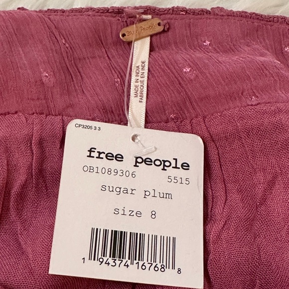 Free People Sugar Plum Skirt Size 8 NWT - Picture 13 of 13